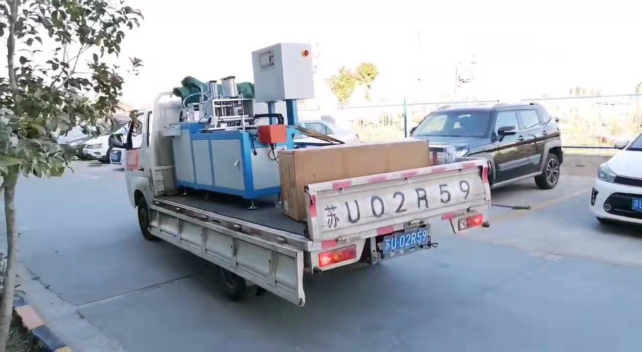 【太倉】小型鋁材切割機(jī)SDY-Q350今日發(fā)貨，技術(shù)、售后隨機(jī)去客戶現(xiàn)場