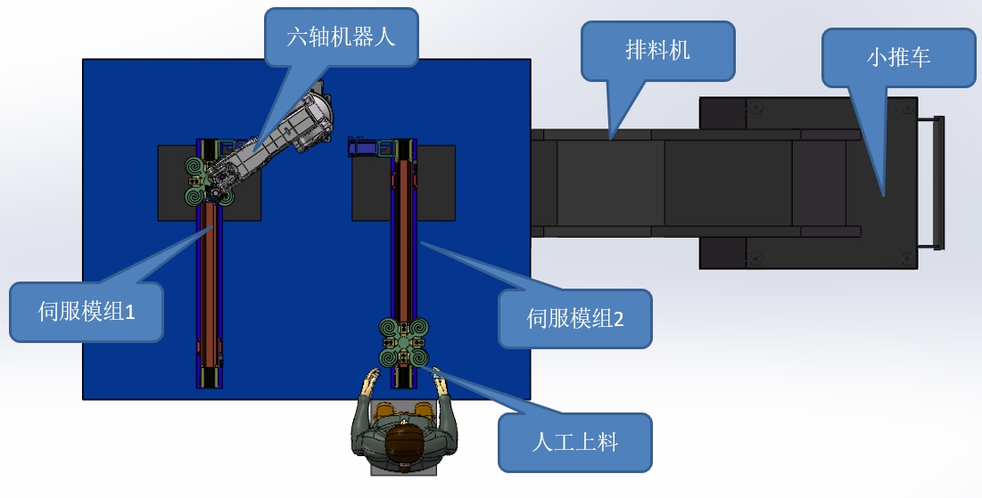 冒口激光切割機(jī)-整體外觀圖